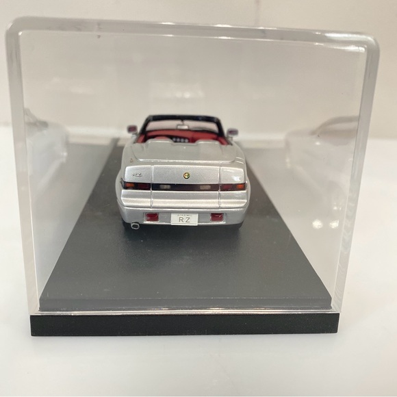 Make Up LSJ 1:43 Scale Alfa Romeo R.Z. Silver 1992 Japan Very Nice Condition. - Picture 5 of 14